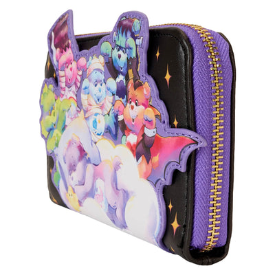 Loungefly Care Bears x Universal Monsters Scary Dreams Zip-Around Wallet - Angle