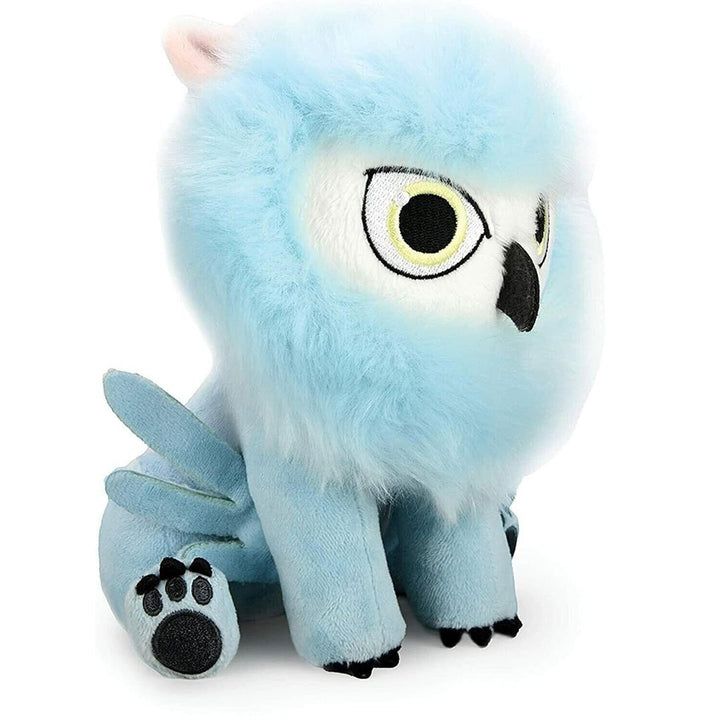 Kidrobot Dungeons &amp; Dragons: 7.5" Snowy Owblear Phunny Plush Toy - right 3/4 angle