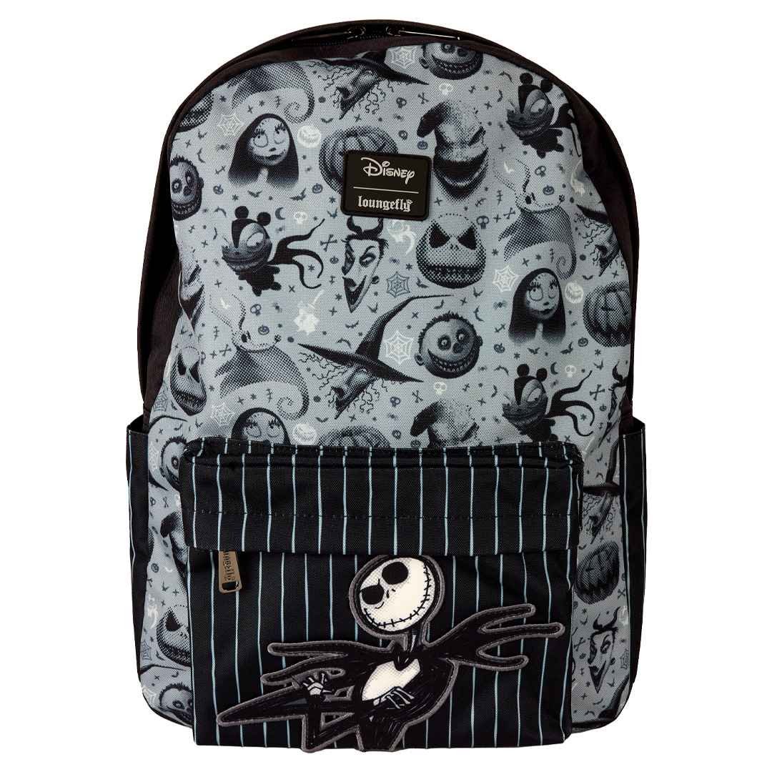 Loungefly Disney The Nightmare Before Christmas Nylon Full-Size Backpack