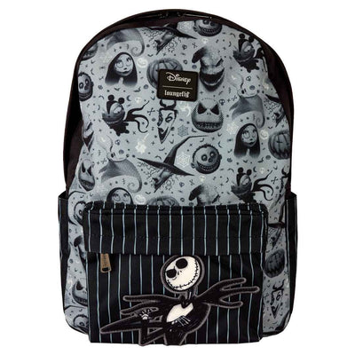 Loungefly Disney The Nightmare Before Christmas Nylon Full-Size Backpack