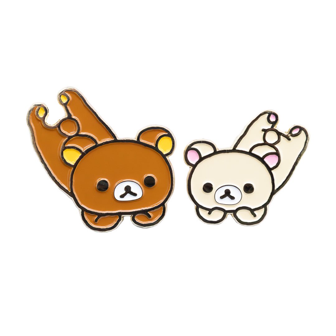 Whatever Makes You Happy Rilakkuma &amp; Friends Mystery Box Enamel Pins