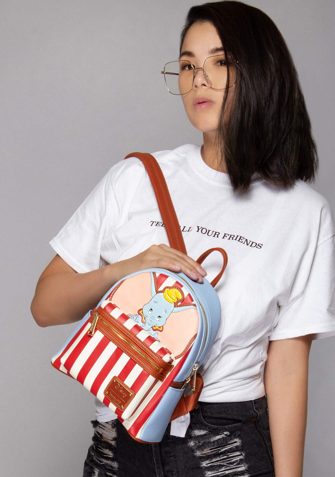 Loungefly Disney Dumbo Star of the Show Mini Backpack