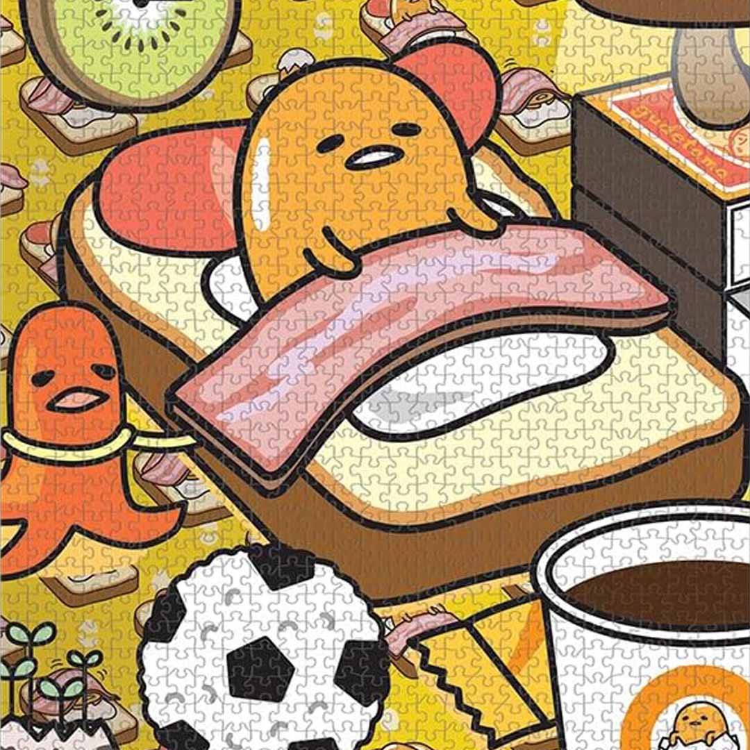 USAopoly Gudetama Work From Bed 1000 Piece Puzzle