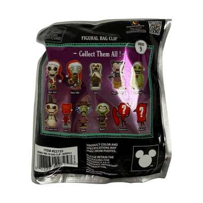 Disney Nightmare Before Christmas 3D Foam Bag Clip Series 9 Blind Bag