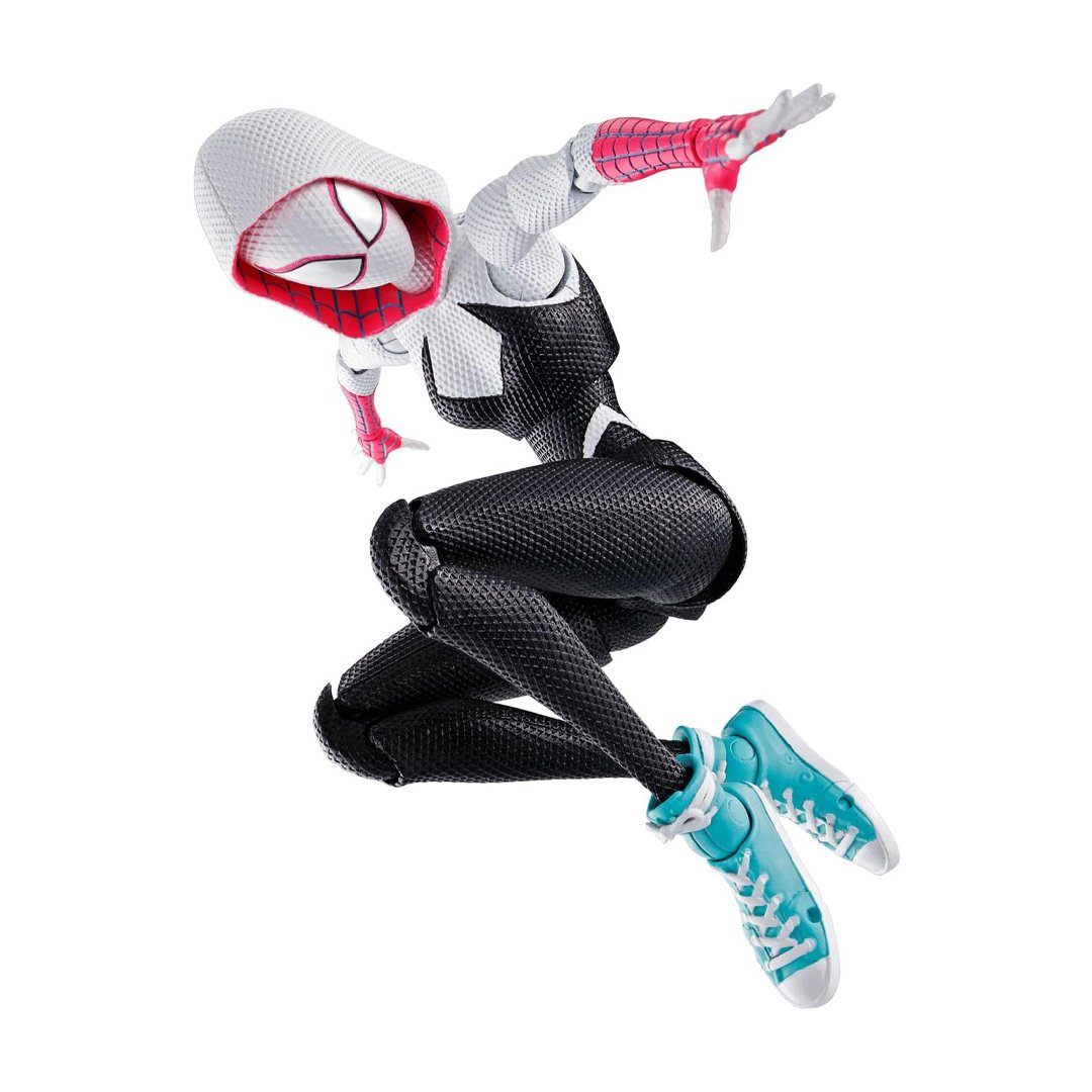 TAMASHII NATIONS - Spider-Man: Across The Spider-Verse - Spider-Gwen (Spider-Man: Across The Spider-Verse), Bandai Spirits S.H.Figuarts Action Figure