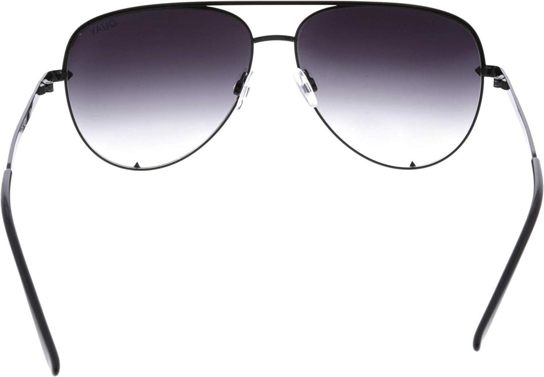 Quay Australia Unisex High Key Wire Frame Aviator Sunglasses