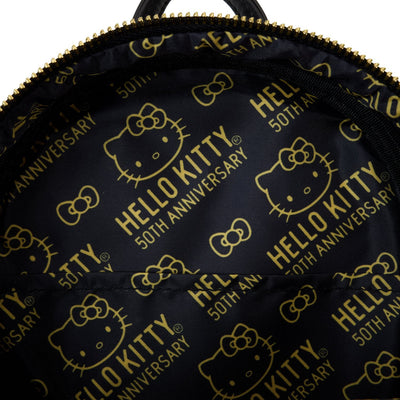 Loungefly Sanrio 50th Anniversary Metallic Gold Mini Backpack