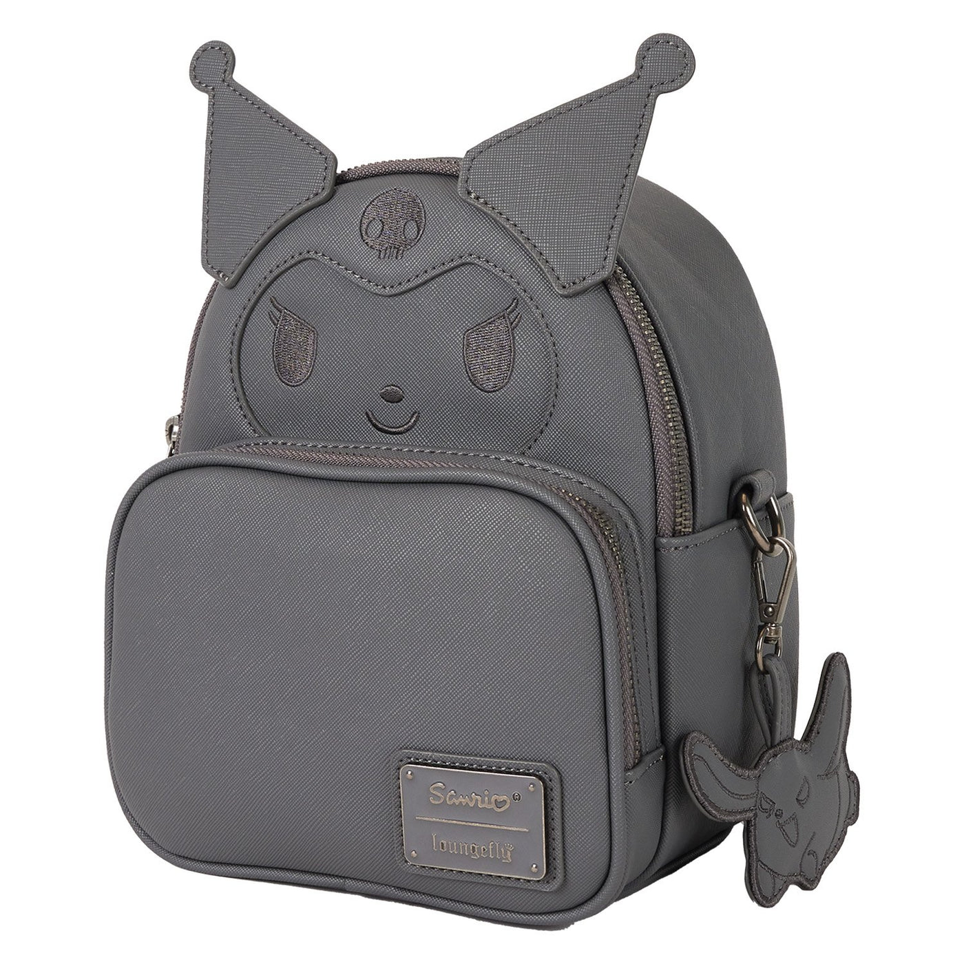 Loungefly Sanrio Kuromi Monochrome Cosplay Convertible Mini Backpack & Crossbody Bag