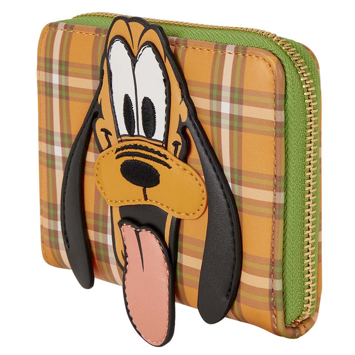 Loungefly Disney Pluto 95th Anniversary Zip Around Wallet