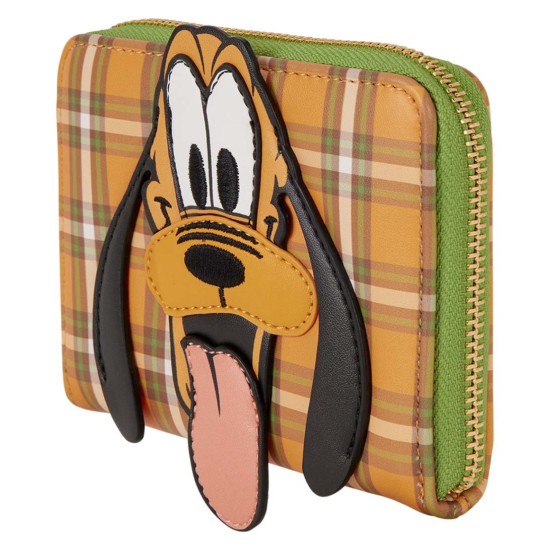 Loungefly Disney Pluto 95th Anniversary Zip Around Wallet