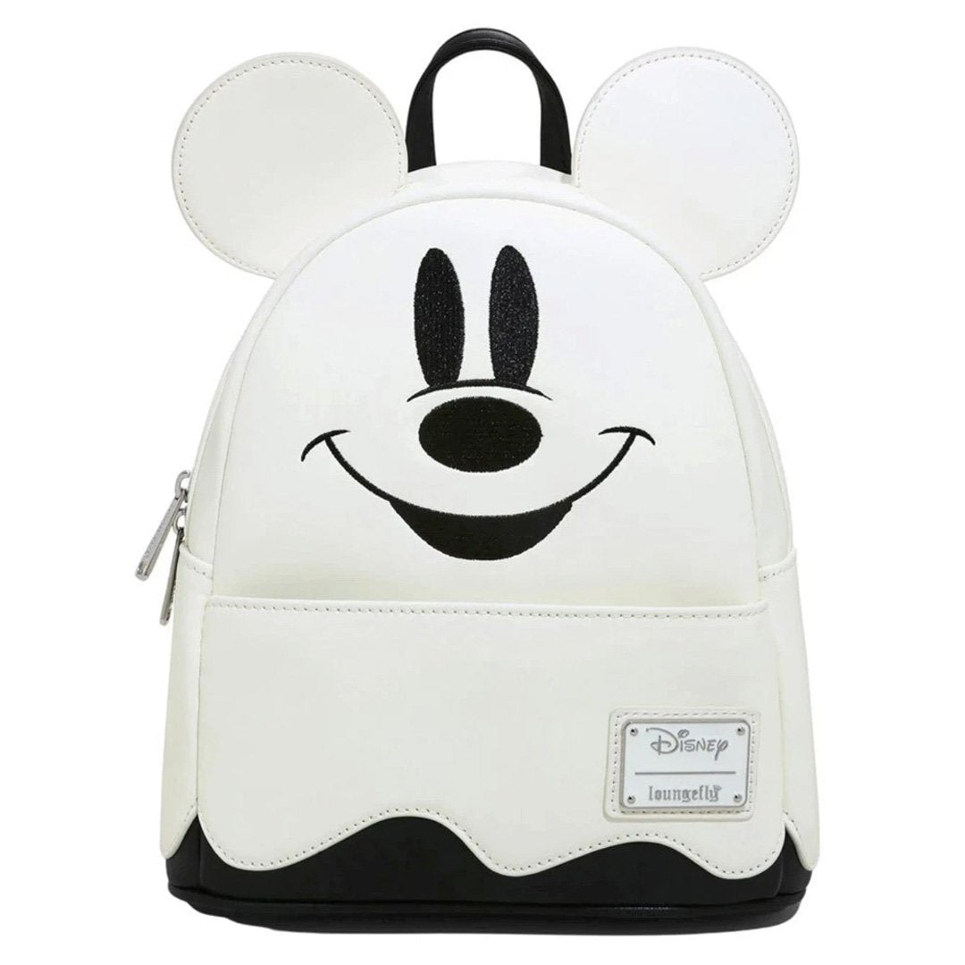 Loungefly Disney Ghost Mickey Halloween Glow in the Dark Mini Backpack