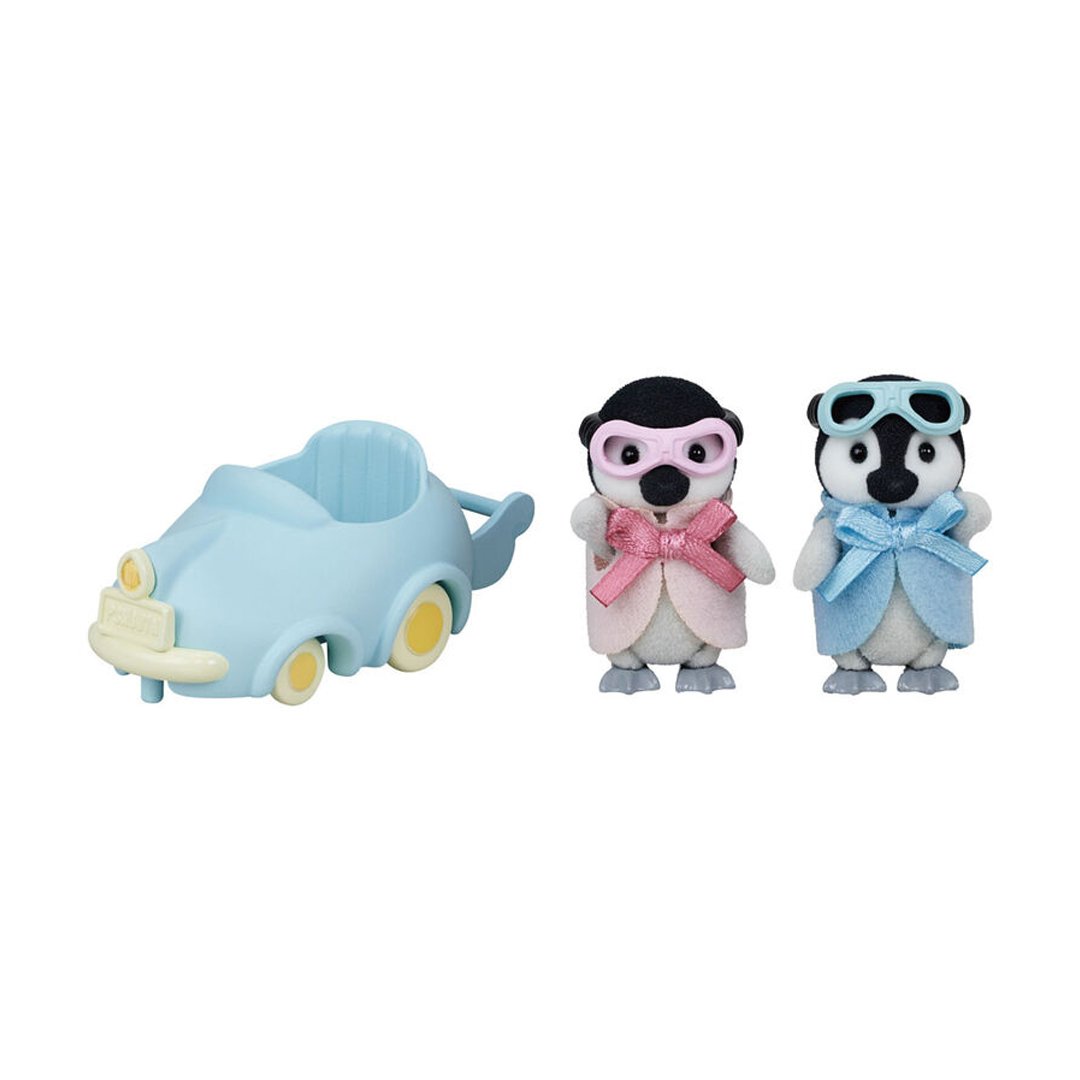 Calico Critters Penguin Babies Ride &