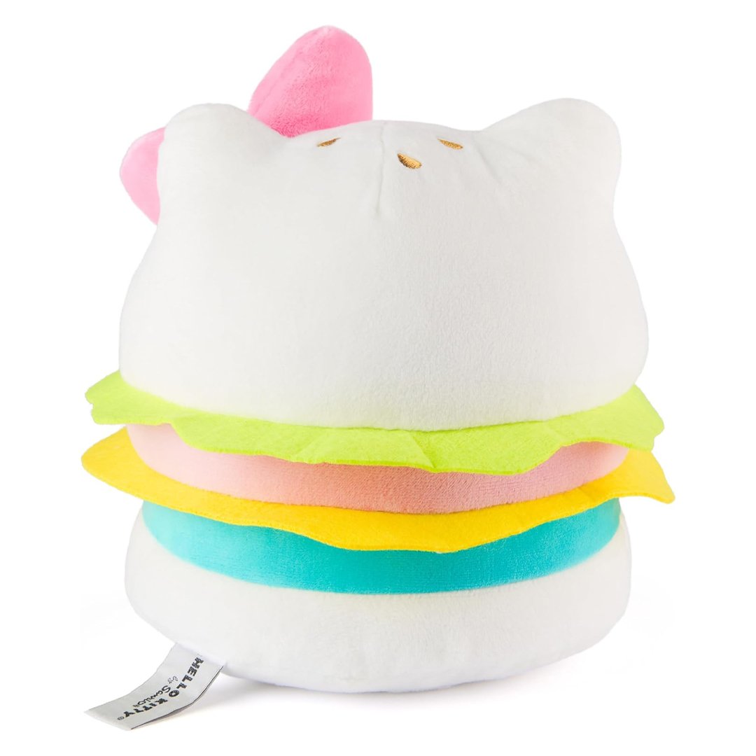 GUND Sanrio Hello Kitty Hamburger 8" Plush Toy