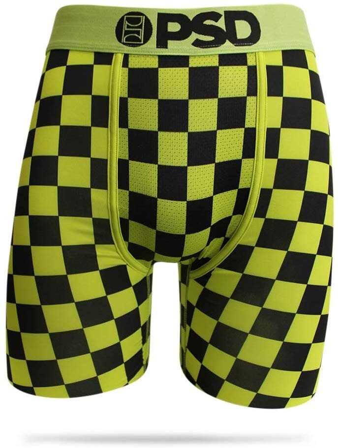 PSD Underwear NBA Mens Neon Checkers