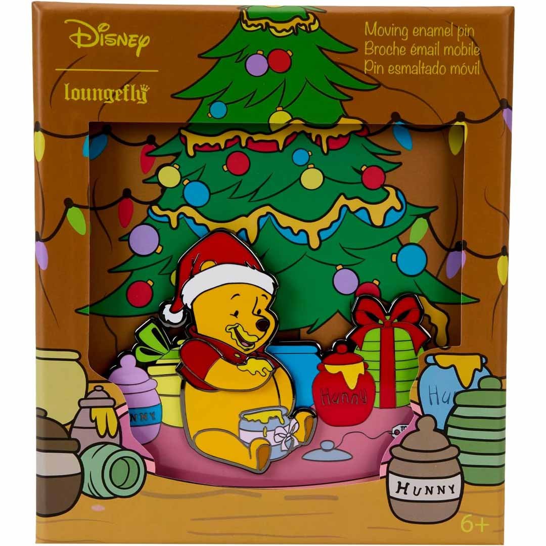 Loungefly Disney Winnie The Pooh Honey Present 3" Collector Box Sliding Pin