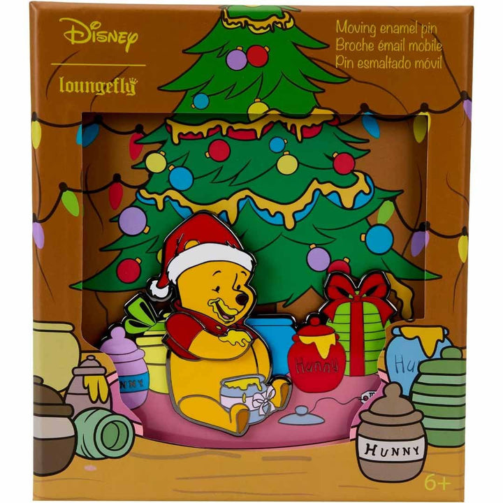 Loungefly Disney Winnie The Pooh Honey Present 3" Collector Box Sliding Pin