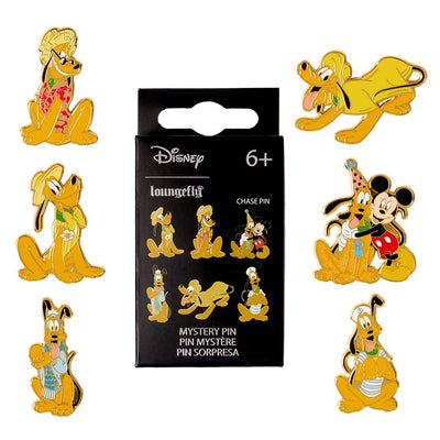 Loungefly Disney Pluto 95th Anniversary Mystery Box Pins