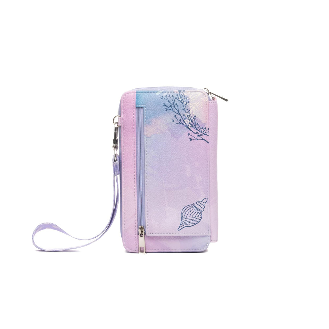Wondapop Disney The Little Mermaid Ariel Crossbody Wallet Cell Phone Wristlet