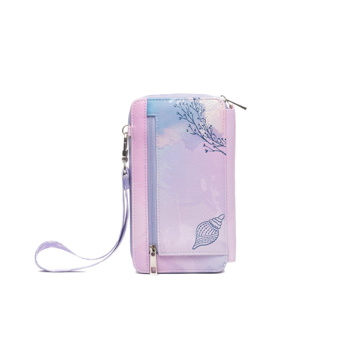 Wondapop Disney The Little Mermaid Ariel Crossbody Wallet Cell Phone Wristlet