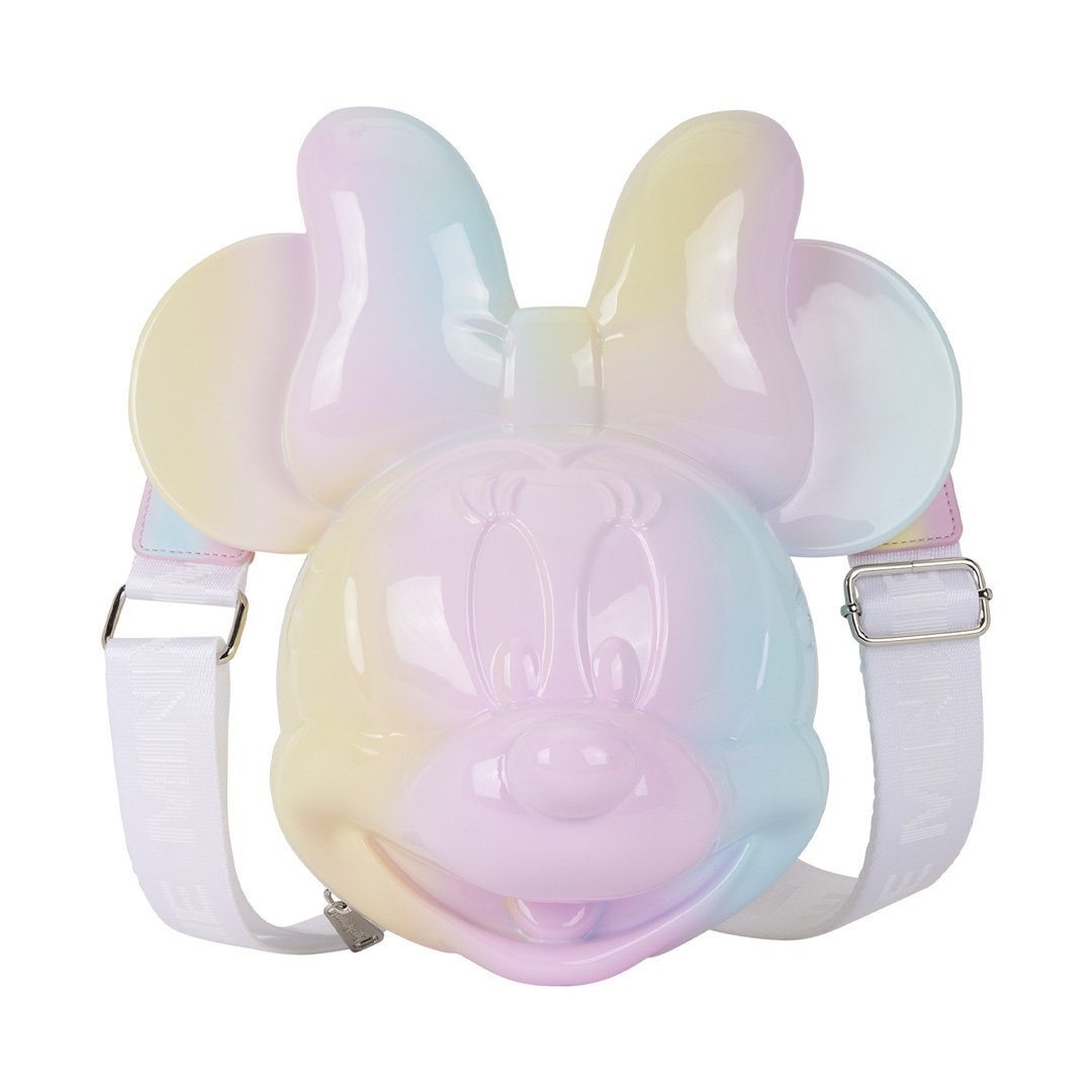 Loungefly Disney Minnie Mouse Tie Dye Molded Crossbody Bag