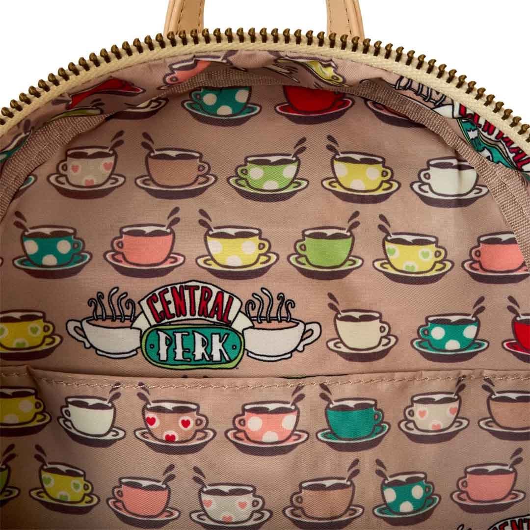 Loungefly Warner Brothers Friends Central Perk Domed Coffee Mug Scented Mini Backpack