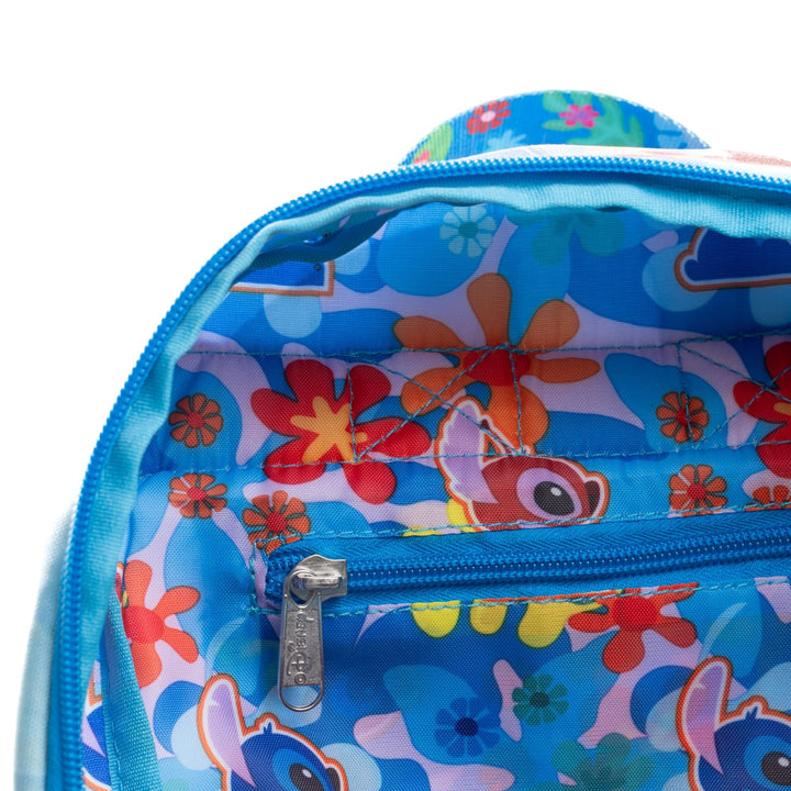 Wondapop Disney Stitch And Leroy 13" Deluxe Nylon Mini Backapck