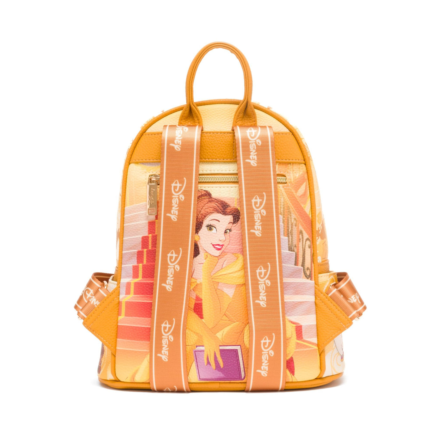 WondaPop Disney Beauty and the Beast Belle 11" Vegan Leather Fashion Mini Backpack - Back 3