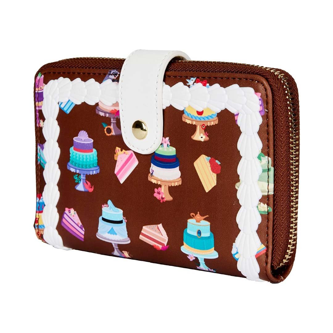 Loungefly Disney Princess Cakes Zip-Around Wallet