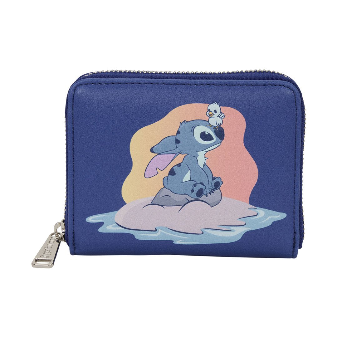 Loungefly Disney Lilo and Stitch Animal Friends Zip Around Wallet