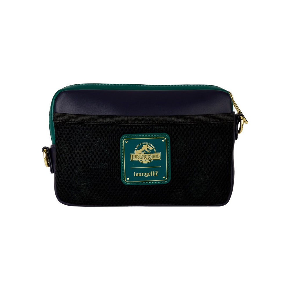 Loungefly Jurassic World Jungle Dinosaur Silhouette Sling Crossbody Bag With Coin Bag