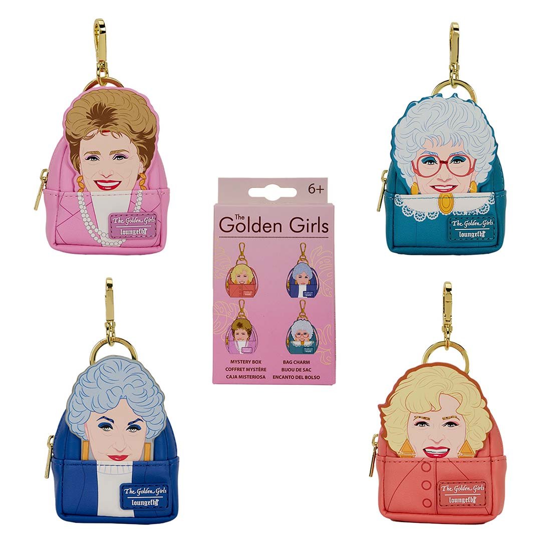 Loungefly ABC Golden Girls Mystery Mini Backpack Bag Charms