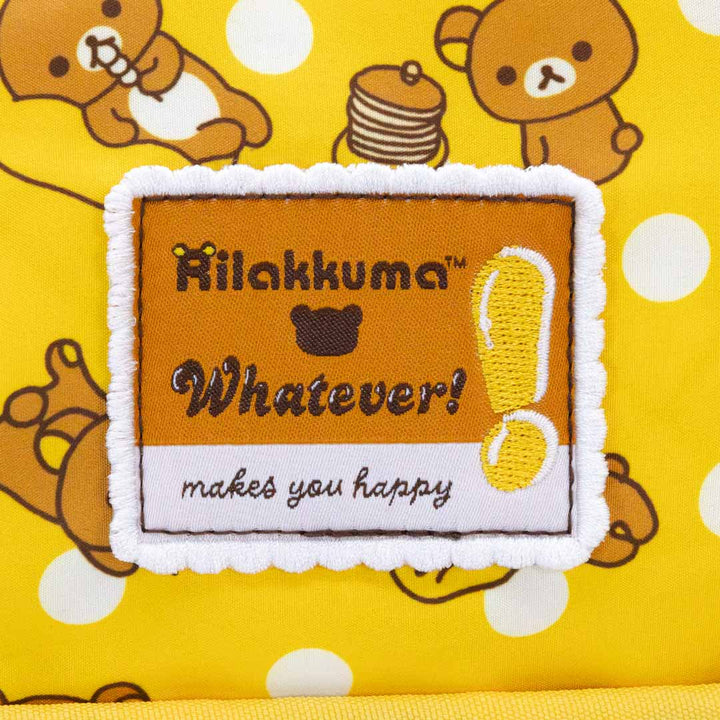 Whatever Makes You Happy Rilakkuma Quilted Reversable Convertible Square Bag