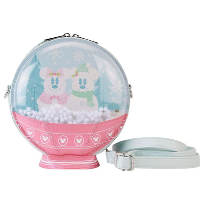 Loungefly Disney Mickey and Friends Winter Snowglobe Crossbody