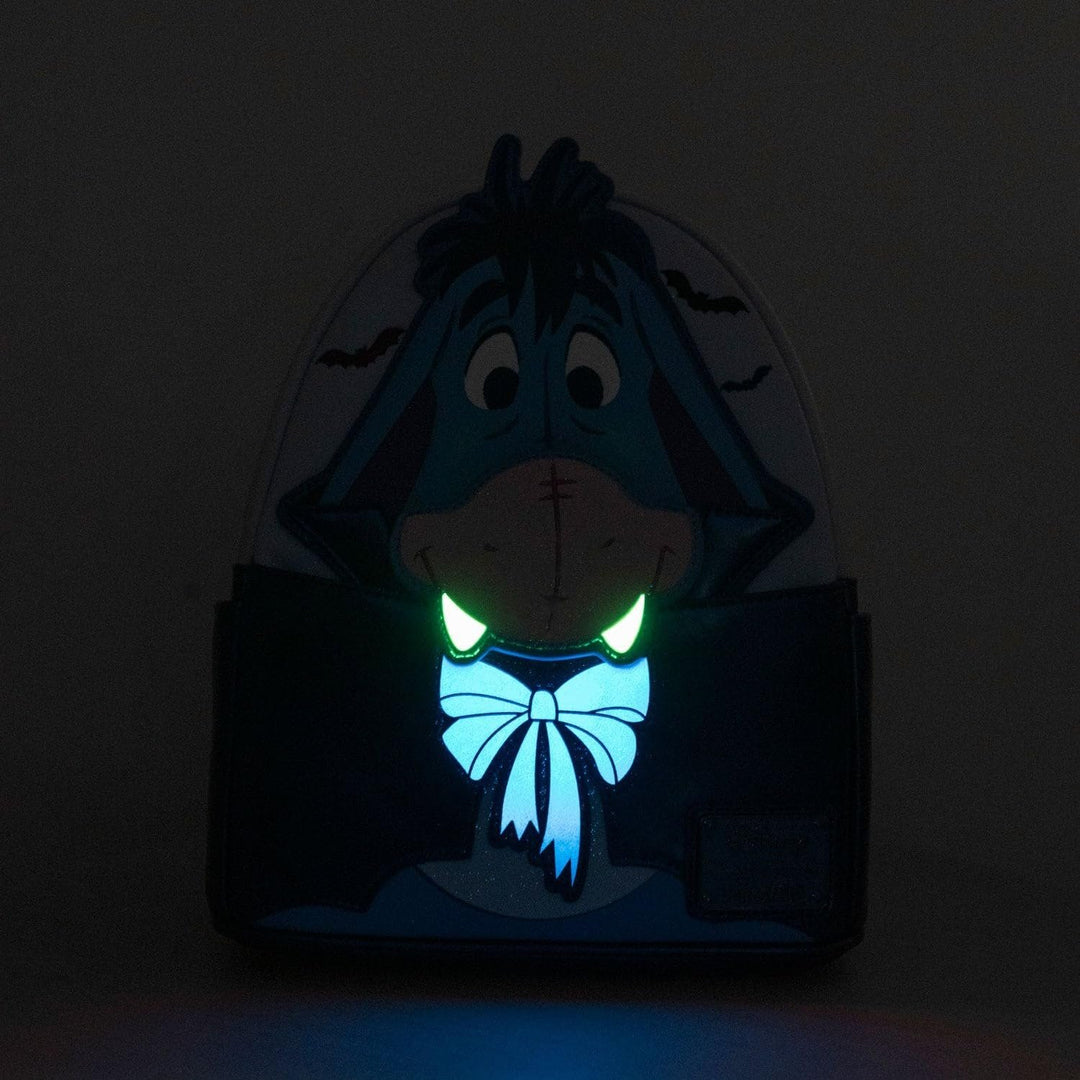 Loungefly Disney Winnie The Pooh Vampire Eeyore Glow in the Dark 707 St Exclu Loungefly Disney Winnie The Pooh Vampire Eeyore Cosplay Mini  main image 3