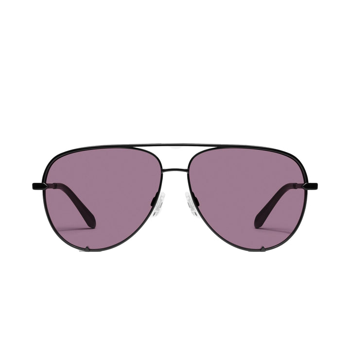 Quay Australia Unisex High Key Wire Frame Aviator Sunglasses