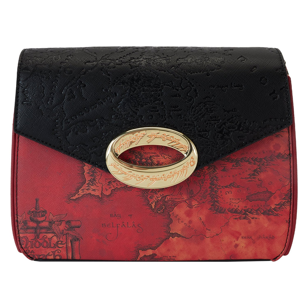 Loungefly Warner Brothers Lord of the Rings The One Ring Crossbody - Front