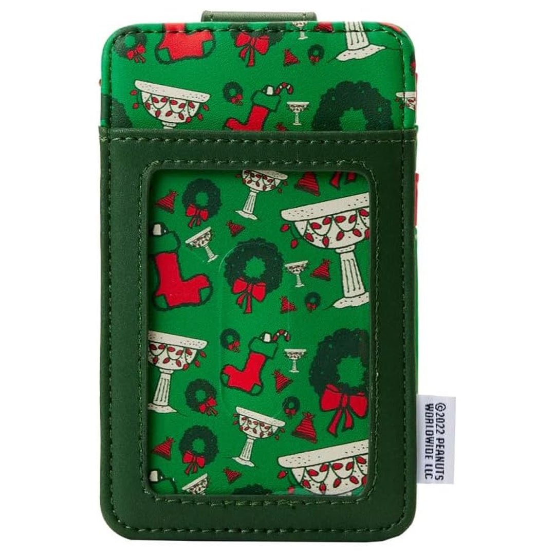 Loungefly Peanuts Snoopy Woodstock Wreath Card Holder