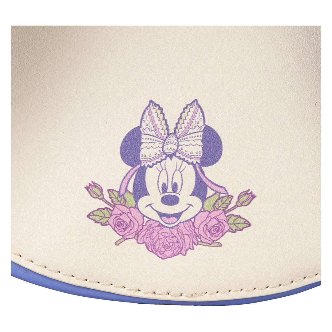 Loungefly Disney Minnie Floral and Lace Mini Backpack