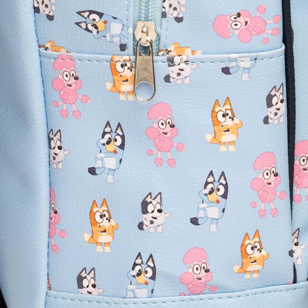 Fast Forward Ludo Studio Bluey AOP 10" Mini Backpack