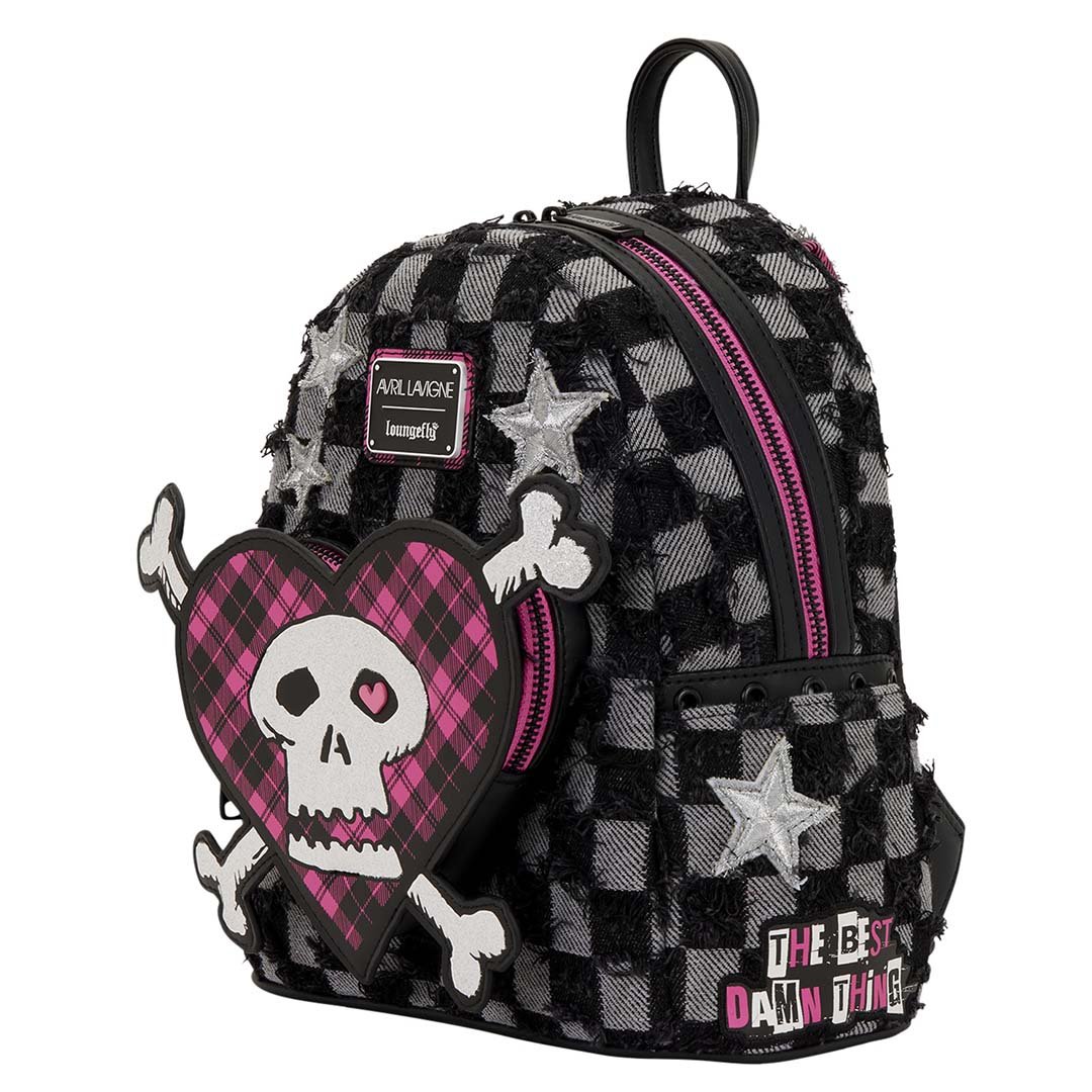 Loungefly Avril Lavigne Logo Mini Backpack 