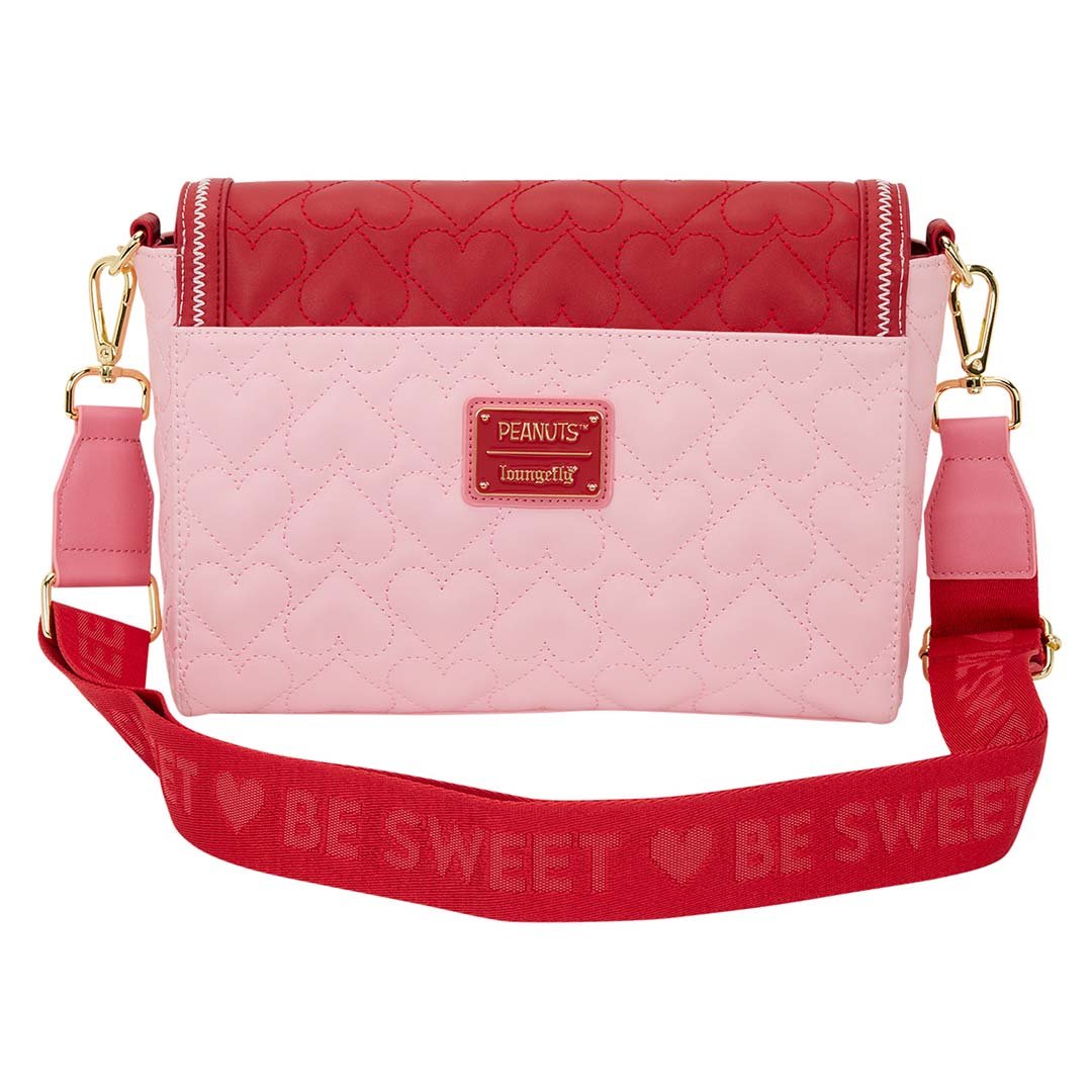 Loungefly Peanuts XO Charm Crossbody Bag