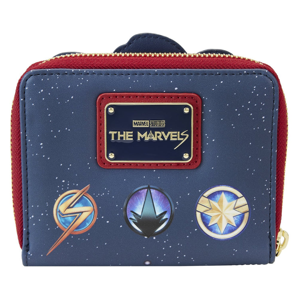 Loungefly Marvel The Marvels Group Zip-Around Wallet