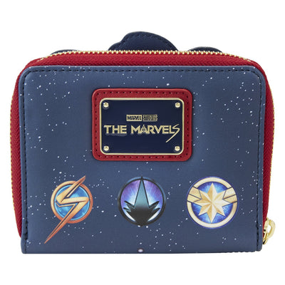 Loungefly Marvel The Marvels Group Zip-Around Wallet