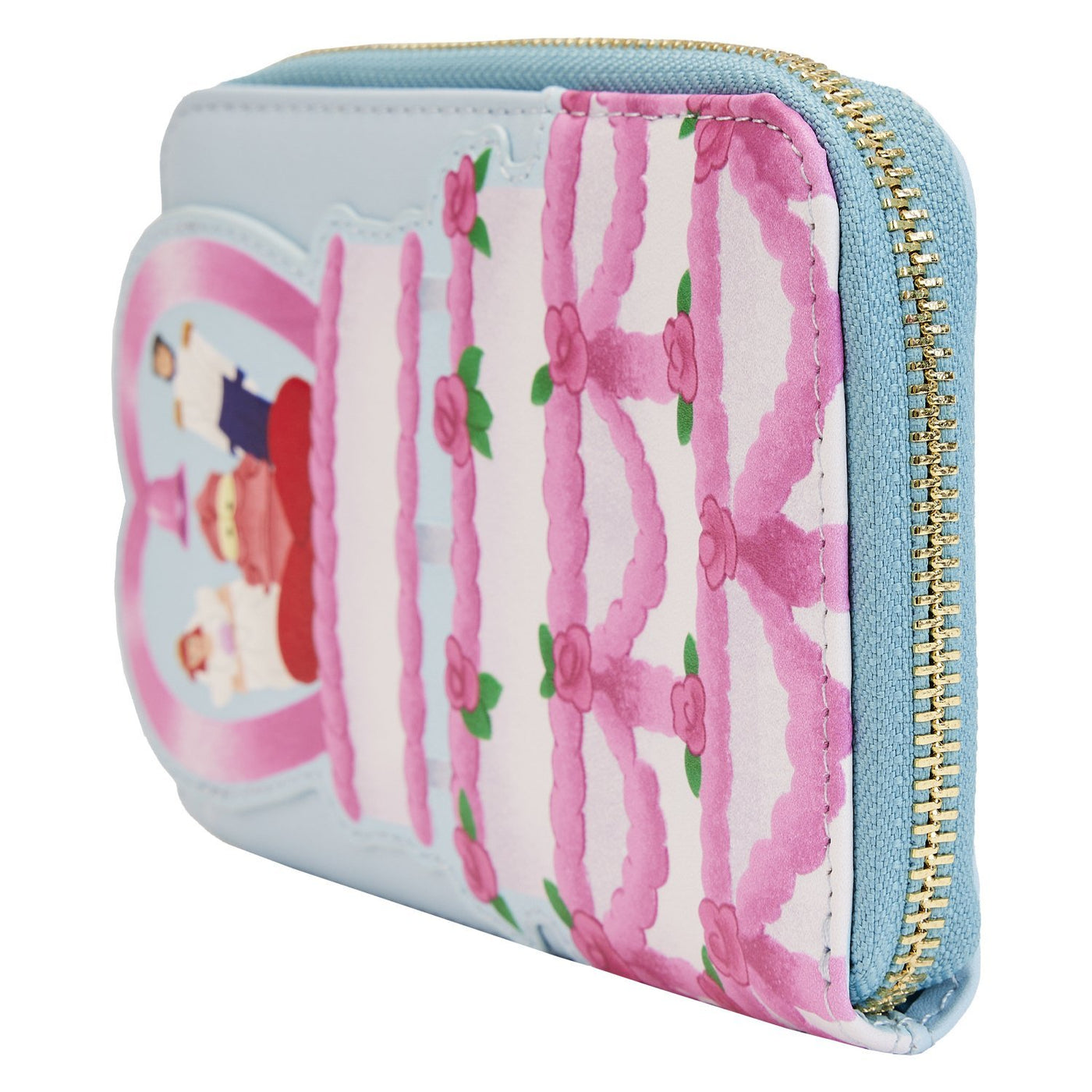 Loungefly Disney Little Mermaid Wedding Cake Zip-Around Wallet