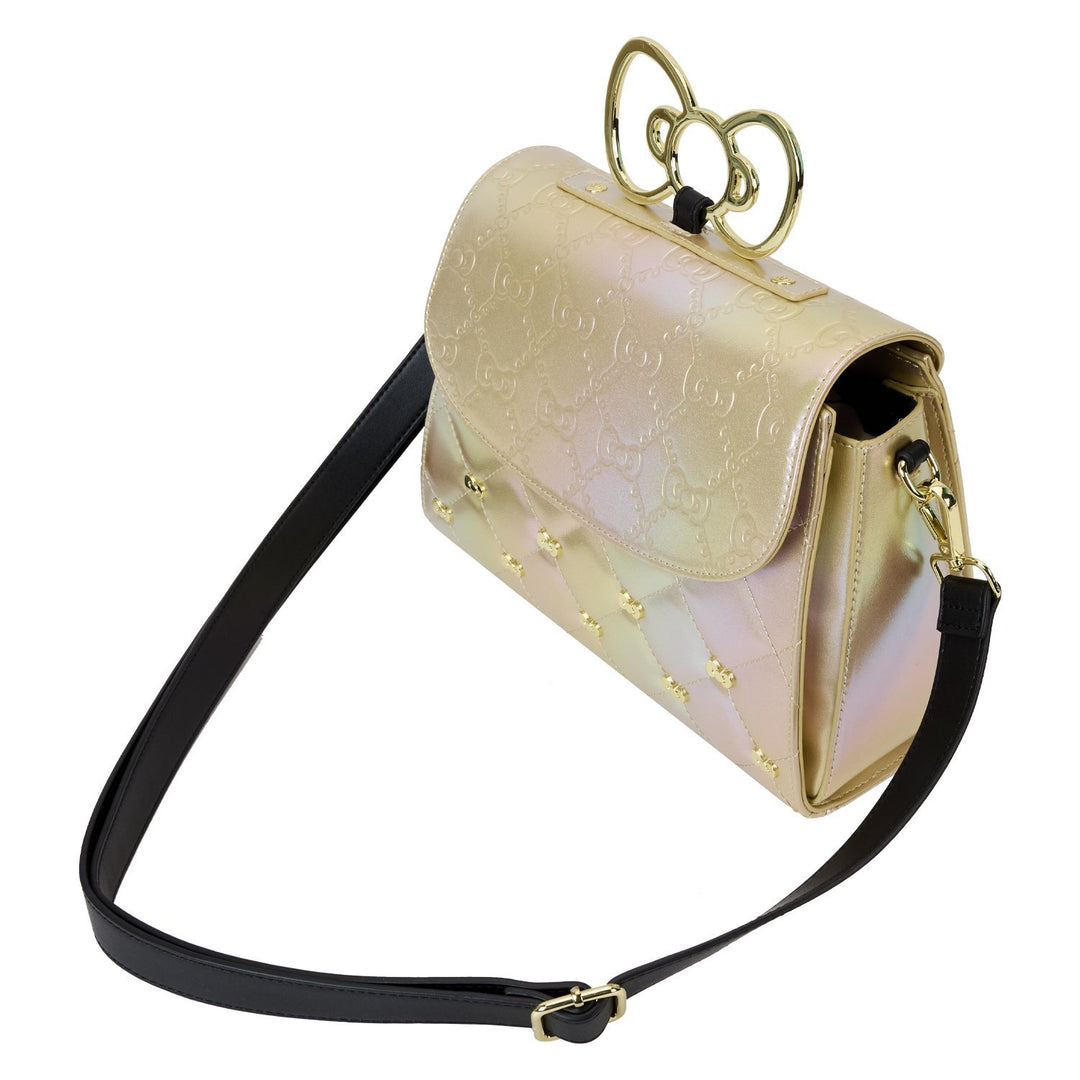 Loungefly Sanrio 50th Anniversary Metallic Gold Crossbody