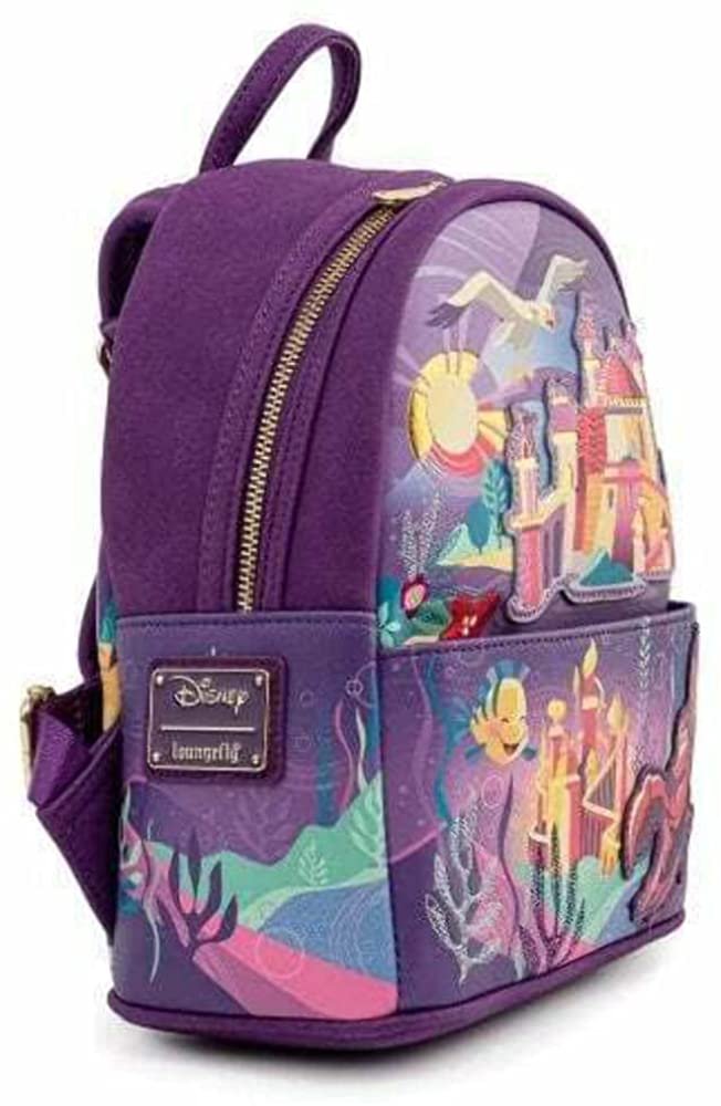 Loungefly Disney Little Mermaid Ariel Castle Series Mini Backpack
