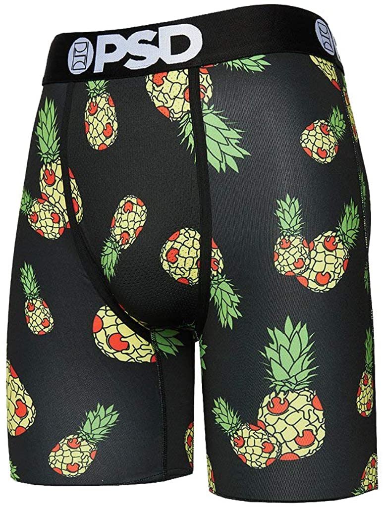 Black / Pineapple Pizza PSD Underwear Men&