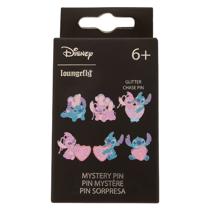 Loungefly Disney Lilo &amp; Stitch Angel Hearts Mystery Box Pins