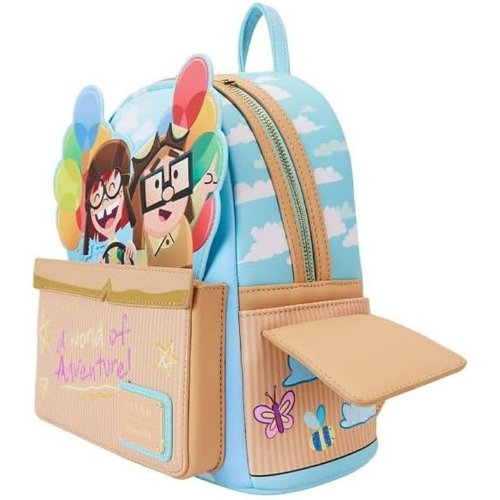 Loungefly Pixar Up 15th Anniversary Spirit of Adventure Mini Backpack