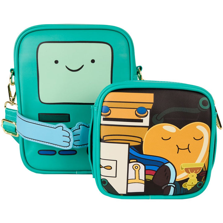 Loungefly Warner Brothers Adventure Time BMO Crossbuddies® Cosplay Crossbody Bag With Coin Bag